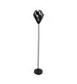Eglo Stehlampe Carlton 1 Stahl Schwarz Bernstein | IP20 - Geeignet für 1x E27 