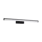Eglo Wandleuchte Vadumi Schwarz Badezimmerbeleuchtung 11W 1350lm - 840 Kaltweiß | IP44 