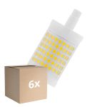Lot 6x Osram LED Linear R7s Parathom 78mm Claire 12W 1521lm - 827 Blanc Très Chaud | Dimmable - Équivalent 100W
