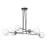 Emibig Suspension Luminaire Ognis Acier Noir | Convient pour 6x E27 - Max 10W